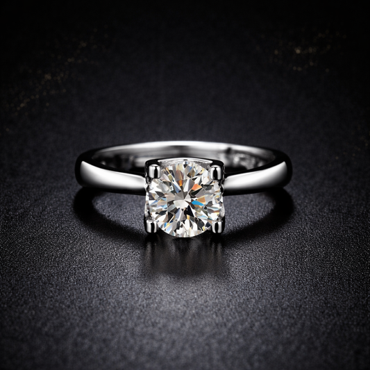 Herlux Orlisse Solitaire Anti-Tarnish Ring