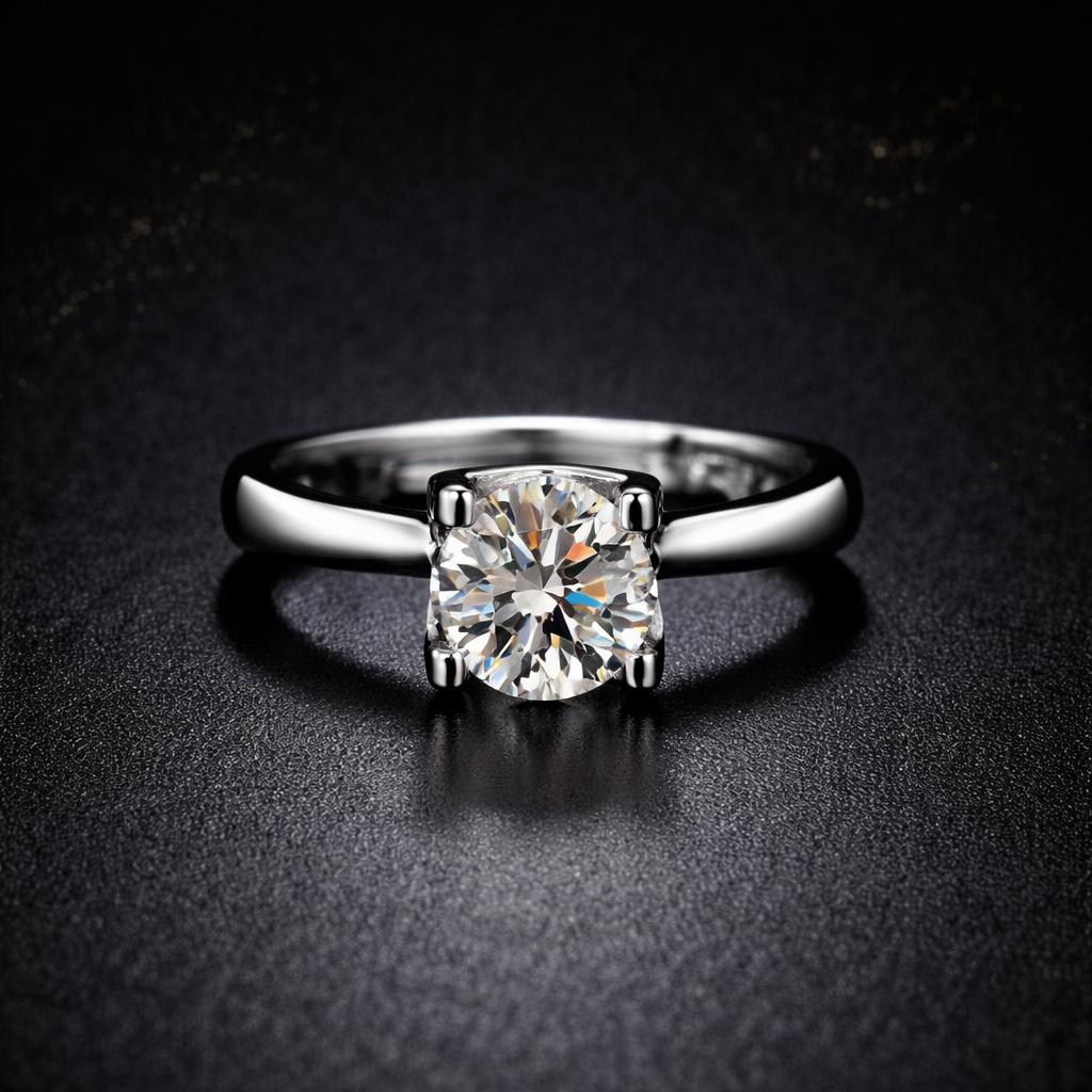 Herlux Orlisse Solitaire Anti-Tarnish Ring